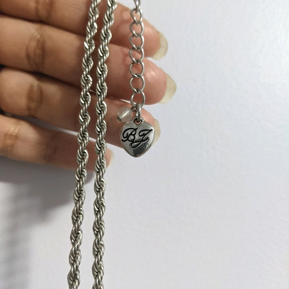 Betsy Johnson Jeweled Nautical Anchor Necklace - Picture 13 of 13